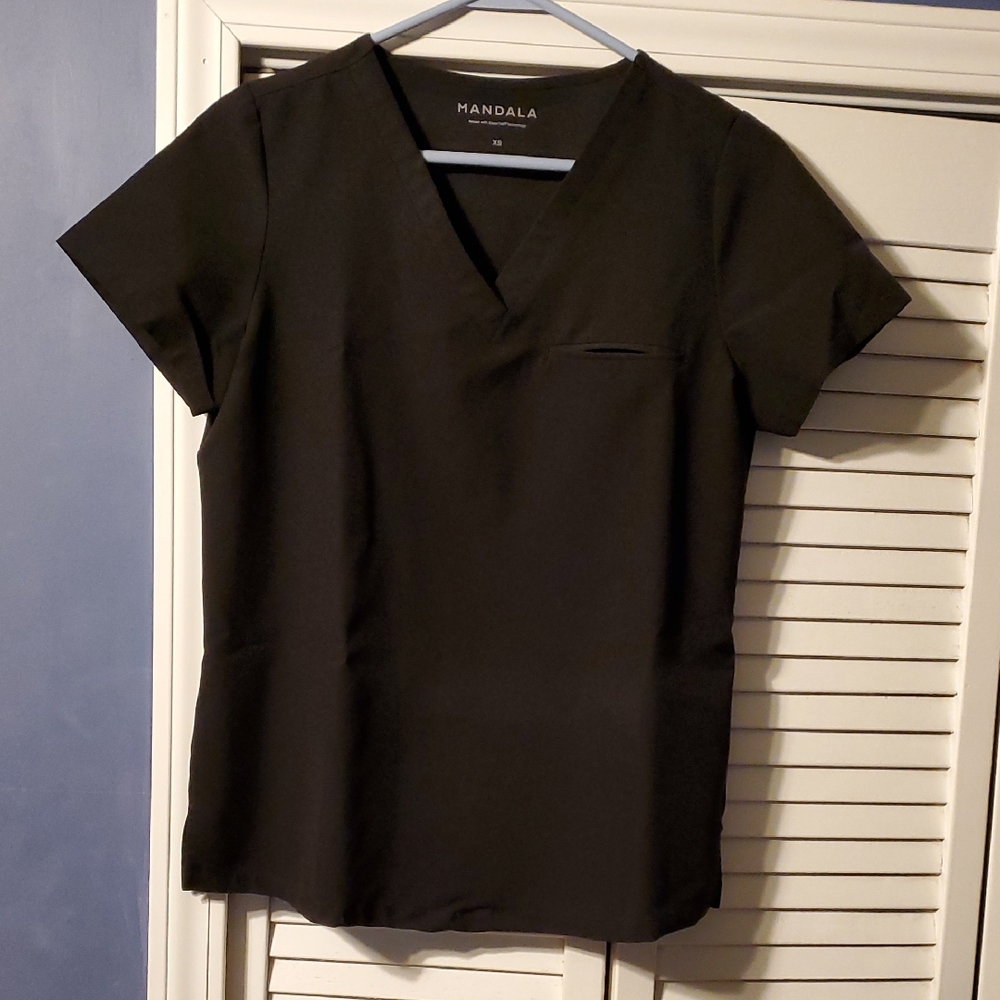 Mandala Scrub Top